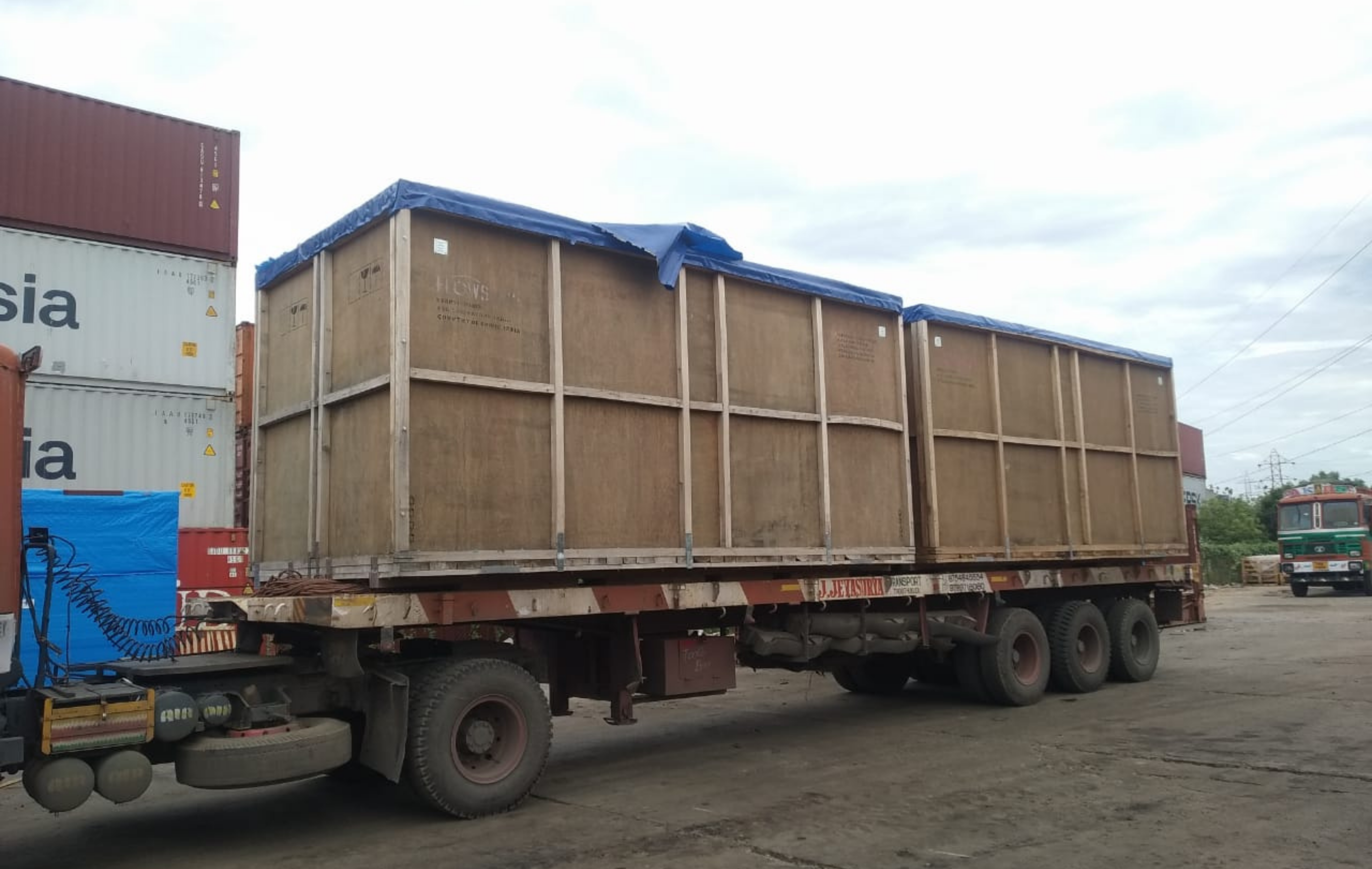 Modern Truck Fleet